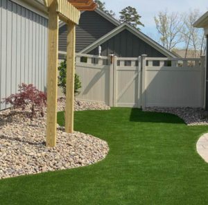 Photo of landscape design by Lawns on Providence